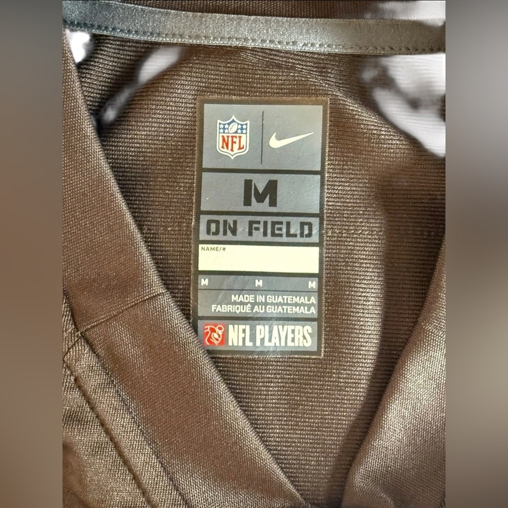 Nike On Field Cleveland Browns NFL Players Colt McCoy Jersey Men's Size M - Picture 7 of 8